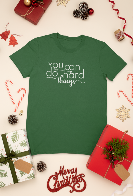 mockup-of-a-t-shirt-surrounded-by-christmas-presents-and-decorations-30632(4)